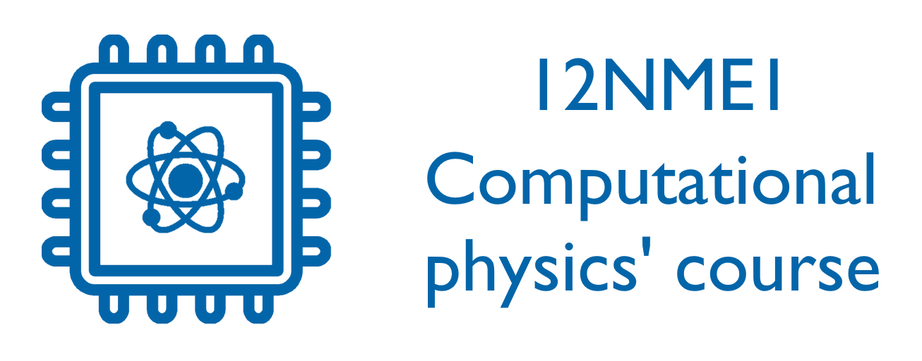 12NME1, Computational Physics' course logo